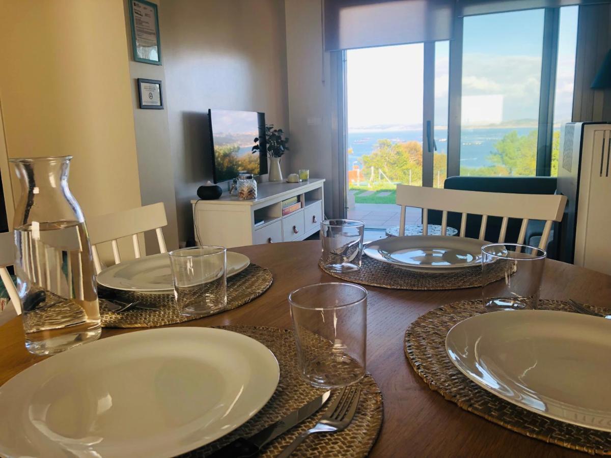 Casa Con Jardin Al Lado De Playa Hio Villa Vilanova  Ngoại thất bức ảnh